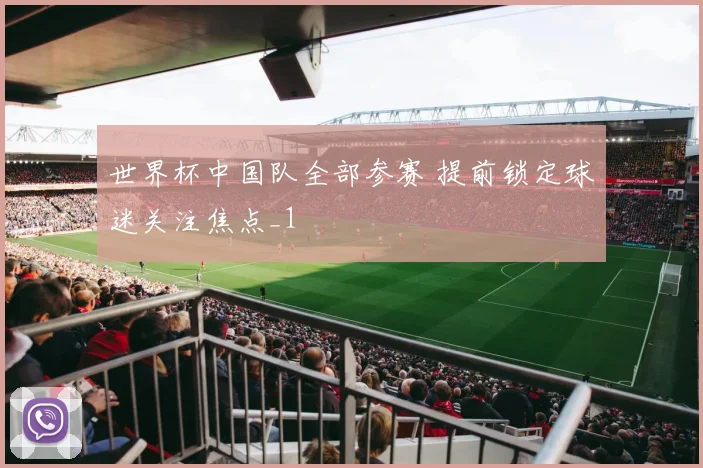 世界杯中国队全部参赛 提前锁定球迷关注焦点_1