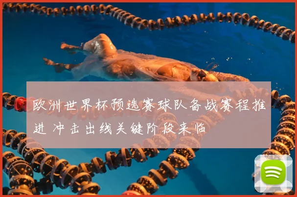欧洲世界杯预选赛球队备战赛程推进 冲击出线关键阶段来临